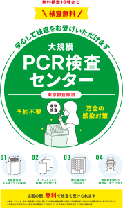 PCR検査　無料